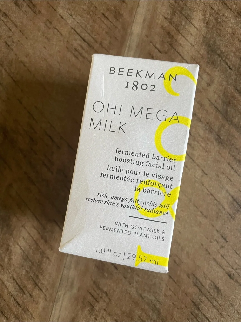 NEW Beekman 1802 Oh! Mega Milk Facial Oil | Full Size 1 oz